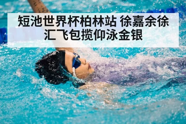 短池世界杯柏林站 徐嘉余徐汇飞包揽仰泳金银